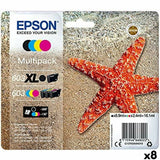 Original Ink Cartridge Epson Black/Cyan/Magenta/Yellow (8 Units)-2