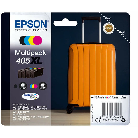 Original Ink Cartridge Epson C13T05H64020 Black Multicolour-0