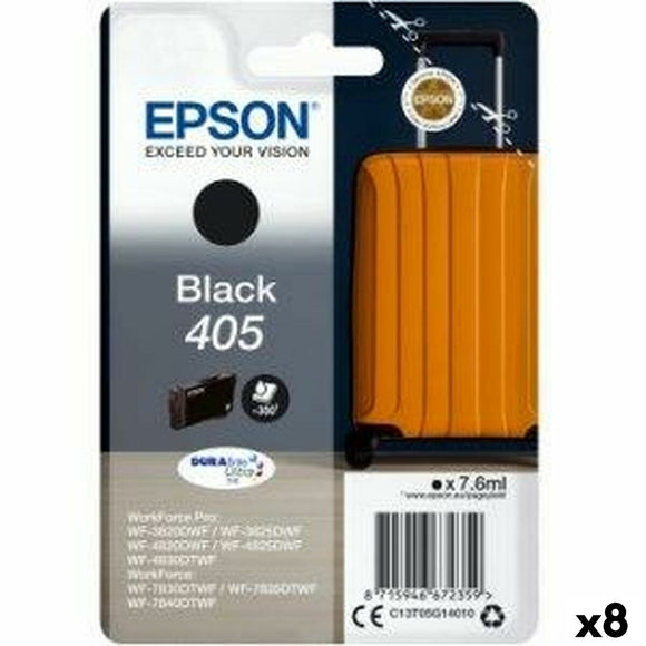 Original Ink Cartridge Epson 405 Black (8 Units)-0