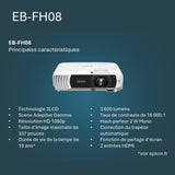 Projector Epson V11HB54040 Full HD LCD 3600 lm 1920 x 1080 px-2