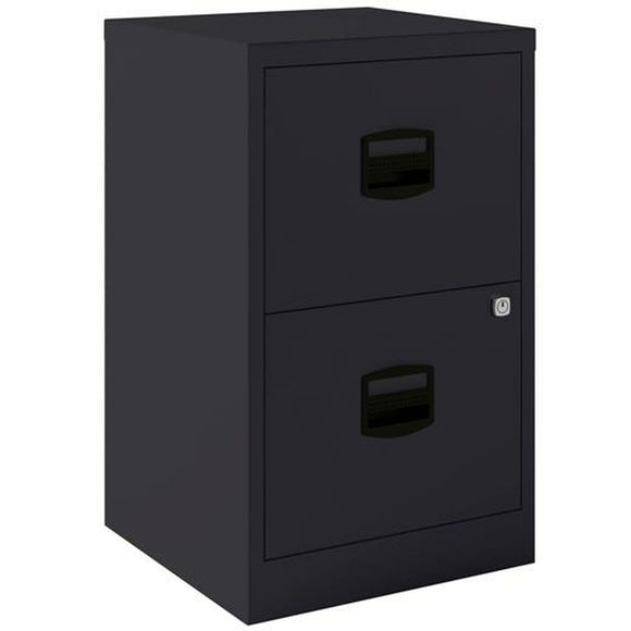 Chest of drawers Bisley Refillable storage binder Anthracite Metal Steel 67 x 41 x 40 cm-0