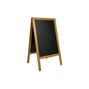 Board Securit Easel Double Teak 125 x 69 x 68,5 cm-0