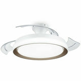 Ceiling Fan with Light Philips 929004081801 White Golden Metal-0