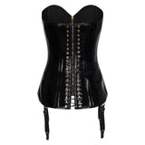 Corset Leotard Guilty Pleasure Black (S)-5