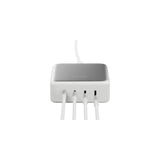 USB Hub Linq Byelements LQDC240 White Grey-21