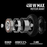 Electric Scooter Segway Black 450 W 20 km/h-1