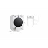 Smart Washer-Dryer LG AI Direct Drive Turbowash 360 1400 rpm 9 kg 6 Kg-16