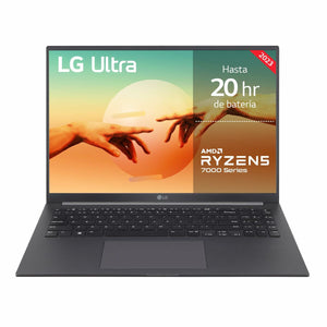 Laptop LG Ultra 16U70R-G.AA76B 16" AMD Ryzen 7 7730U  16 GB RAM 512 GB SSD Spanish Qwerty-0