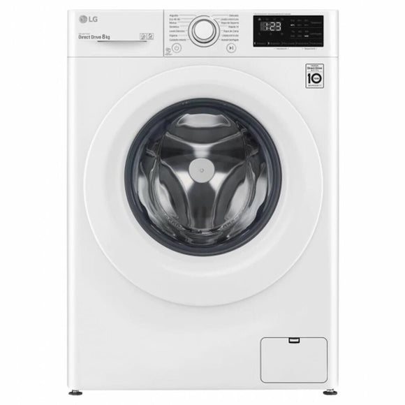 Washing machine LG F4WV3008N3W 8 kg 1400 rpm-0