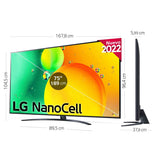Smart TV LG 75NANO766QA 75" 4K ULTRA HD NANO CELL WIFI 4K Ultra HD 75" HDR NanoCell AMD FreeSync-2