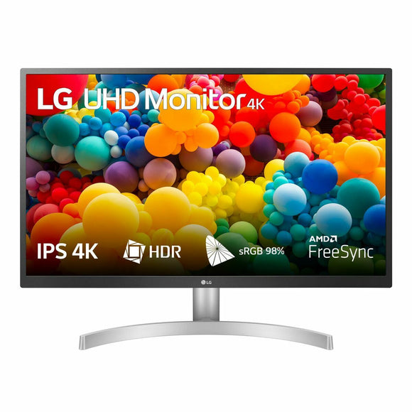 Gaming Monitor LG 27UL500P-W 4K Ultra HD 27
