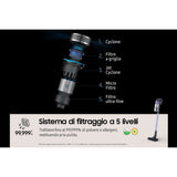 Stick Vacuum Cleaner Samsung VS15A6031R4/ET 150 W-11