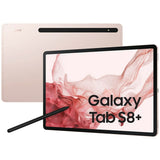 Tablet Samsung Galaxy Tab S8+ WiFi SM-X800 12,4" Qualcomm Snapdragon 8 Gen 1 8 GB RAM 128 GB Pink-0