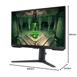 Monitor Samsung LS25BG400EUXEN Full HD 25"-22