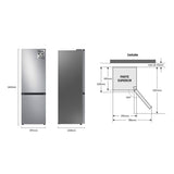 Washing machine Samsung RB34C602DSA 186 Silver-11