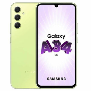 Smartphone Samsung A34 5G 6,6" 128 GB Lime 6 GB RAM 128 GB-0