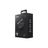 External Hard Drive Samsung T9  Black 1 TB-2