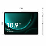 Tablet Samsung Galaxy Tab S9 FE 10,9" 256 GB Green 8 GB RAM-4