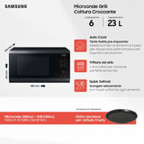 Microwave Samsung MG23DG4524CGE1 Black 800 W 2400 W 23 L-30