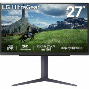 Gaming Monitor LG Ultragear 27GS85Q-B 27" 180 Hz Quad HD-0