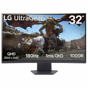 Gaming Monitor LG 32GS60QC-B 32" Quad HD-0