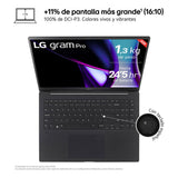 Laptop LG 16ZD90SP-A.AX78B 16" intel core ultra 7 32 GB RAM 1 TB SSD Spanish Qwerty-4