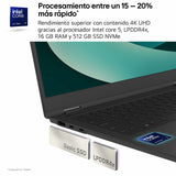 Laptop LG 14Z90RU-G.AA55B 35" Spanish Qwerty i5-1334U 16 GB RAM 512 GB SSD-14