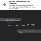 Laptop LG 14Z90RU-G.AA55B 35" Spanish Qwerty i5-1334U 16 GB RAM 512 GB SSD-13