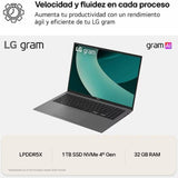 Laptop LG 16Z90TL-G.AU88B 16" intel core ultra 7 32 GB RAM 1 TB SSD Spanish Qwerty-1
