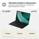 Laptop LG 16Z90T-G.AD88B 40" intel core ultra 7 255H 32 GB RAM 1 TB SSD-4