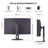 Gaming Monitor LG 32G600A-B Quad HD 32"-5