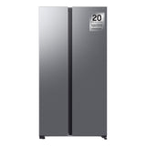 Combined Refrigerator Samsung RS70F65QETEF Steel-14