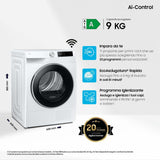 Condensation dryer Samsung DV90DG6845LKU3 9 kg-9