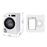 Washing machine Samsung WW10FG5U34AEECC 60 cm 1400 rpm 10 kg-5