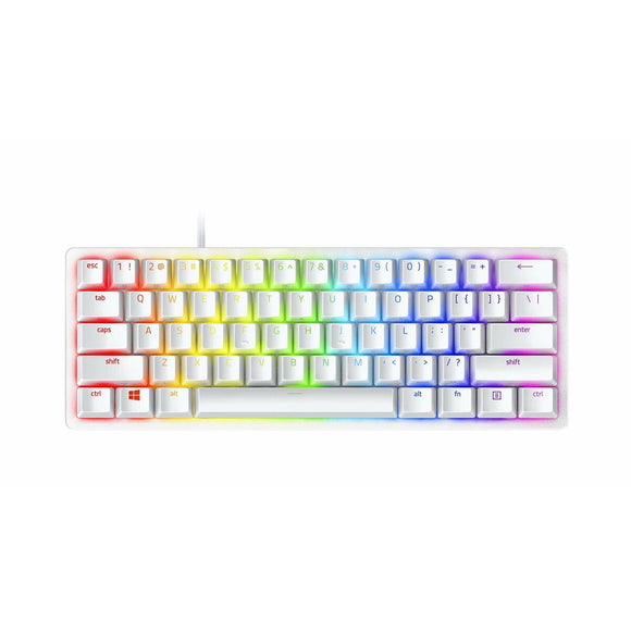 Gaming Keyboard Razer Huntsman Mini Spanish Qwerty White-0