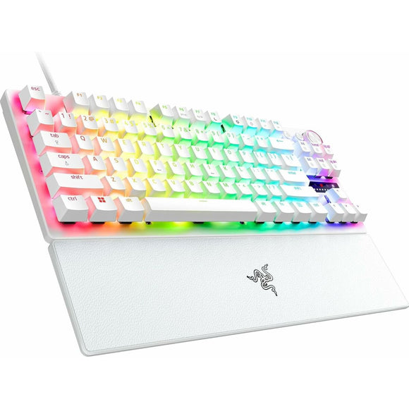 Keyboard Razer Huntsman V3 Pro White Spanish Qwerty-0