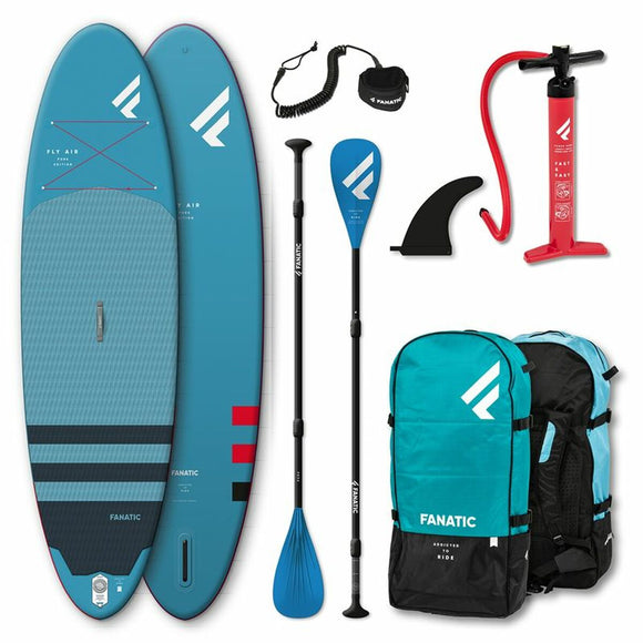 Inflatable Paddle Surf Board with Accessories Package Fly Air/Pure Fanatic 10.4
