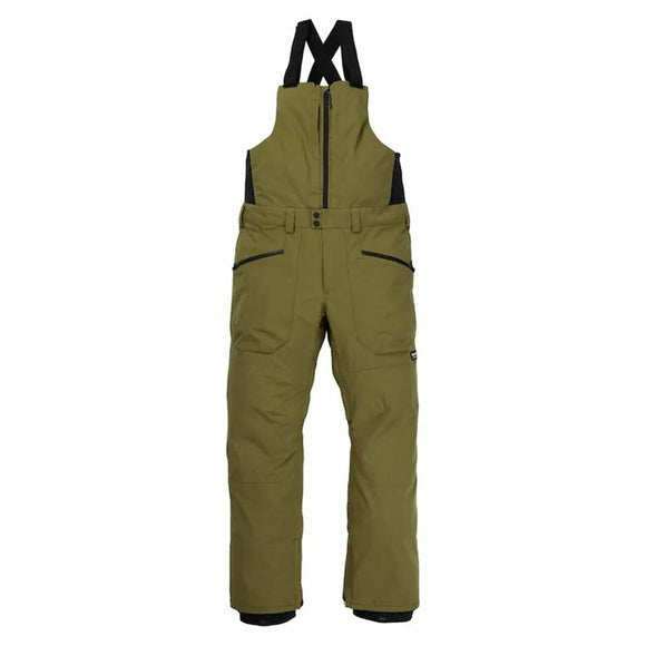 Ski Trousers Burton Olive Men-0