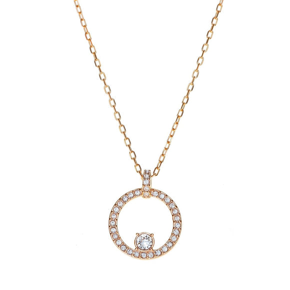 Ladies' Pendant Swarovski 5202446 Golden-0