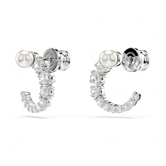 Ladies' Earrings Swarovski 5692260 Silver-0