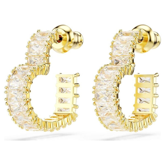 Ladies' Earrings Swarovski 5693512 Golden-0