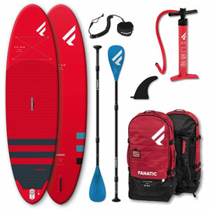 Inflatable Paddle Surf Board with Accessories Fanatic Air Air/Pure Fanatic 9´8 Red-0