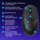 Mouse Logitech G309 LIGHTSPEED Black 25600 dpi-2