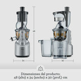 Liquidiser Sage Big Squeeze Silver 2400 W 1,5 L-3