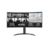 Monitor LG 34WR50QK-B 34" 50-60 Hz Wide Quad HD-0