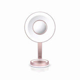 Magnifying Mirror with LED Babyliss 9450E Pink-1