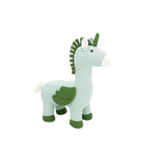 Fluffy toy Crochetts AMIGURUMIS MAXI Green Unicorn 98 x 88 x 33 cm-0