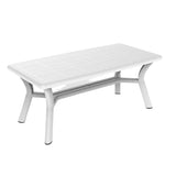 Table Resol Dalia White polypropylene 90 x 180 x 74 cm-0