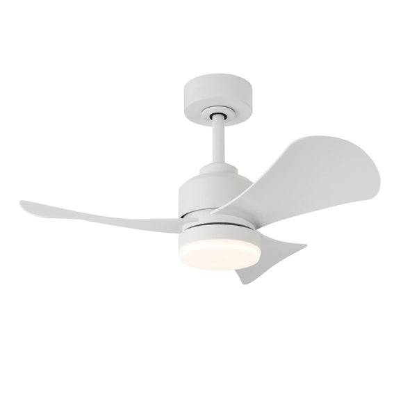 Ceiling Fan with Light Romimex White-0