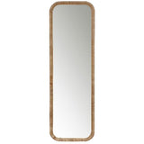 Wall mirror Romimex Natural Rattan Window 50 x 50 x 3 cm 50 x 160 x 3 cm-0